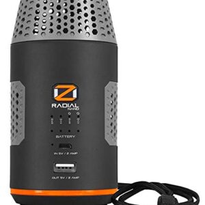 ScentLok OZ Radial Nano, Portable Ozone Generator for Odor Destruction (Black)