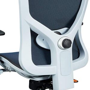 Techni Mobili Mesh Office Chair - High Back Computer Desk Chair with Adjustable Arms, Headrest, & Lumbar Support - Ergonomic Chair with Seat Cushion, Wheels, & Reclining Tilt Lock