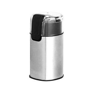 amazonbasics stainless steel electric coffee bean grinder
