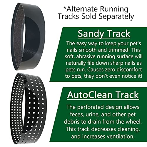 Autoclean Track - for Silent Runner Glow Wheel - 12" Regular - Self-Cleaning Running Track for Pet Exercise Wheel - Durable Accessory