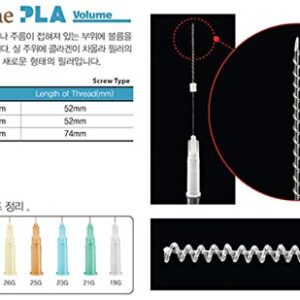 Everline PLA/PDO thread/Ultra V-Lift/Volume Type 20pcs (29G-38mm)