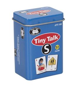 super duper publications | tiny talk articulation and language s sound photo flash cards | educational resource for children
