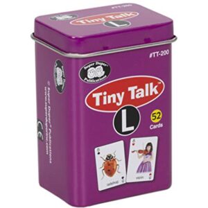 Super Duper Publications | Tiny Talk Articulation and Language L Sound Photo Flash Cards | Educational Resource for Children