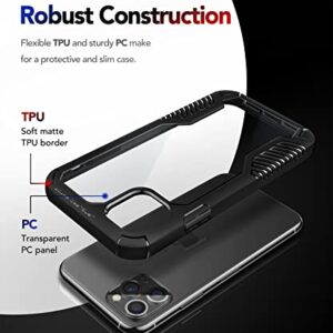 MOBOSI Vanguard Armor Designed for iPhone 11 Pro Max Case, Rugged Cell Phone Cases, Heavy Duty Military Grade Shockproof Drop Protection Cover for iPhone 11 Pro Max 6.5 Inch 2019, Matte Black