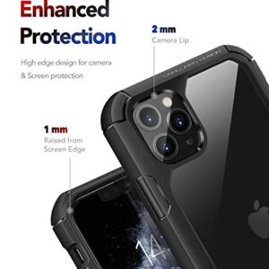 MOBOSI Vanguard Armor Designed for iPhone 11 Pro Max Case, Rugged Cell Phone Cases, Heavy Duty Military Grade Shockproof Drop Protection Cover for iPhone 11 Pro Max 6.5 Inch 2019, Matte Black