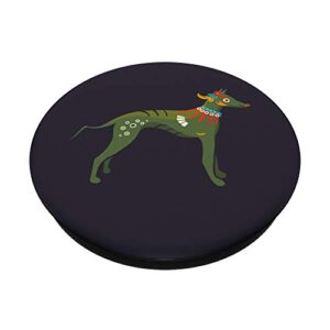 Aztec Hairless Dog Xoloitzcuintli Xolo PopSockets Grip and Stand for Phones and Tablets