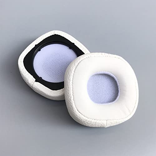 Ear Pads Replacement Earpads Ear Cushion Compatible with Marshall Major III Wireless On-Ear Headphones (White)