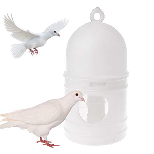 Xdodnev Pigeons Feeder Water Pot Plastic Pet Drinker Dispenser Container Pigeons Birds Supplies