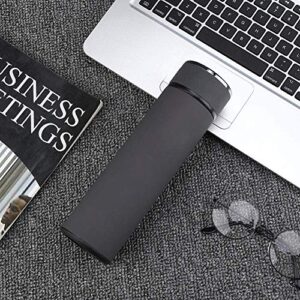 Stainless Steel Vacuum Water Bottle Tea Coffee Leak poof Thermos Car Office Cups(grey)