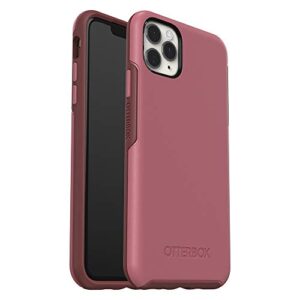 otterbox symmetry series case for iphone 11 pro max - polycarbonate, beguiled rose (heather rose/rhododendron)