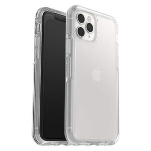 otterbox iphone 11 pro symmetry series case - clear, ultra-sleek, wireless charging compatible, raised edges protect camera & screen