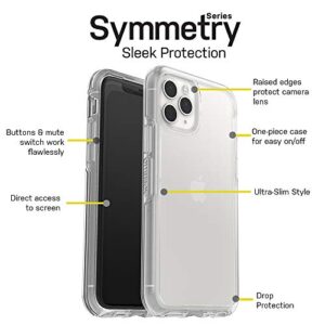OtterBox iPhone 11 Pro Symmetry Series Case - CLEAR, ultra-sleek, wireless charging compatible, raised edges protect camera & screen