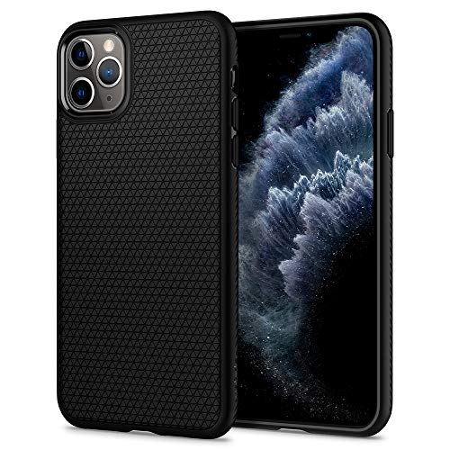 Spigen Liquid Air Armor Designed for iPhone 11 Pro Case (2019) - Matte Black