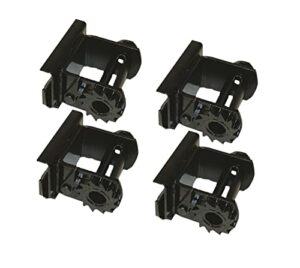 mytee products utility trailer track slider winch flatbed semi truck (4 - pack)