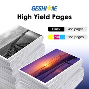 GESHINE 63 XL Remanufactured Ink Cartridge Replacement for HP 63XL High Yield Used for HP 4520 4516 Officejet 4650 3830 3831 4655 Deskjet 2130 2132 3630 3633 3634 Printer (1 Black, 1 Tri-Color)