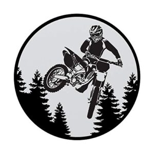 Dirt Bike Motocross Gift PopSockets PopGrip: Swappable Grip for Phones & Tablets