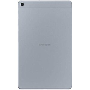 Samsung Galaxy Tab A 10.1" (2019, WiFi + Cellular) Full HD Corner-to-Corner Display, 32GB 4G LTE Tablet & Phone (Makes Calls) GSM Unlocked SM-T515, International Model (32 GB, Silver)