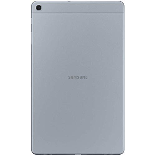 Samsung Galaxy Tab A 10.1" (2019, WiFi + Cellular) Full HD Corner-to-Corner Display, 32GB 4G LTE Tablet & Phone (Makes Calls) GSM Unlocked SM-T515, International Model (32 GB, Silver)