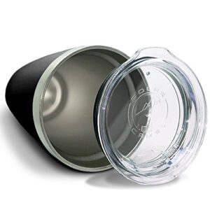LaserGram 20oz Vacuum Insulated Tumbler Mug, Billiard Balls, Personalized Engraving Included (Black)