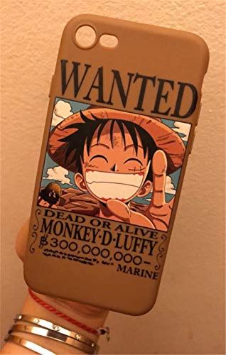 for iPhone Xs Max Case, for iPhone Xs Max Cover, Cute Japan Cartoon Anime One Piece Luffy Soft Silicone Case Cover for iPhone Xs Max XR 6S 7 8 Plus (for iPhone Xs Max)