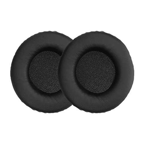 kwmobile Ear Pads Compatible with Sennheiser HD215 /HD225 /HD205 II/HD 4.40 BT Earpads - 2X Replacement for Headphones - Black