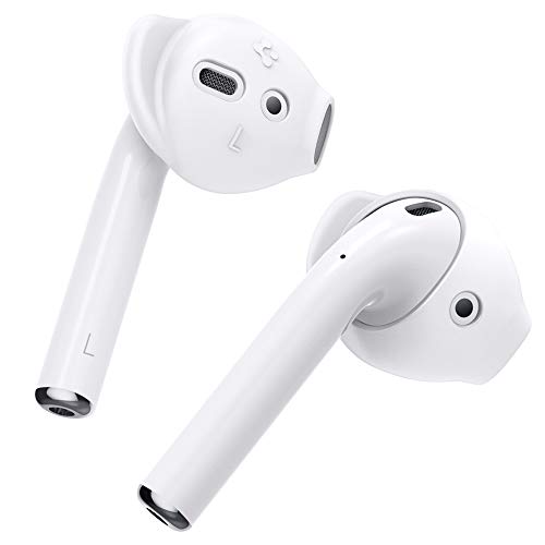 Spigen RA201 Designed for Airpods Earhooks, Compatible with Airpods 1 & 2 - White