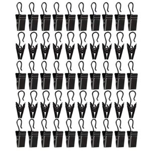 50pcs awning lights curtain clips stainless steel curtain clip hooks curtain hooks bulldog clips siding clips for hanging tablecloth towel clips for camping tents home decoration photos art craft.