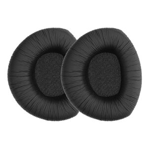 kwmobile ear pads compatible with sennheiser rs160 / rs170 / rs180 earpads - 2x replacement for headphones - black