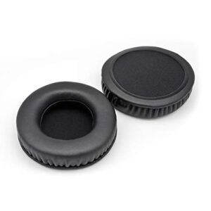 Ear Pads Cushions Covers Foam Replacement Compatible with Pioneer HDJ-2000MK2 HDJ-2000 HDJ-1500K HDJ-1500S HDJ-1000 Headphone (Black)