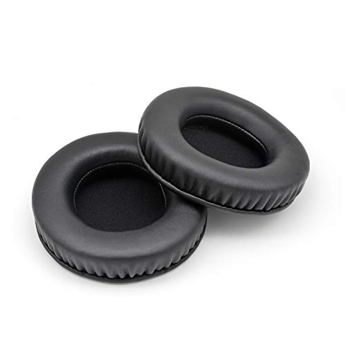 Ear Pads Cushions Covers Foam Replacement Compatible with Pioneer HDJ-2000MK2 HDJ-2000 HDJ-1500K HDJ-1500S HDJ-1000 Headphone (Black)