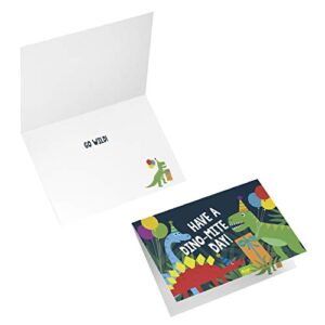 Tiny Expressions 6 Boys Birthday Cards with Inside Messages and Envelopes (6 Boys Birthday Cards)