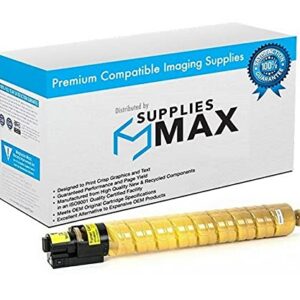 SuppliesMAX Compatible Replacement for Gestetner Corp DSC-535/DSC-545/MP-C3500/MP-C4500 Yellow Toner Cartridge (17000 Page Yield) (Type MP-C4500A) (888617)