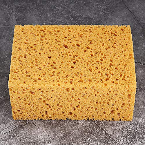 Car Sponge Washing Tool, Square Shape Handheld Nonslip Sponge Washing Cleaner Tool for Car Auto Motorcycle (1pc)