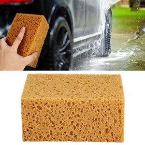 Car Sponge Washing Tool, Square Shape Handheld Nonslip Sponge Washing Cleaner Tool for Car Auto Motorcycle (1pc)