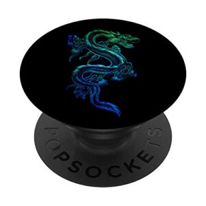 great fantasy chinese dragon asian culture accessory gift popsockets popgrip: swappable grip for phones & tablets