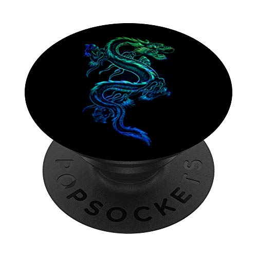 Great Fantasy Chinese Dragon Asian Culture Accessory Gift PopSockets PopGrip: Swappable Grip for Phones & Tablets