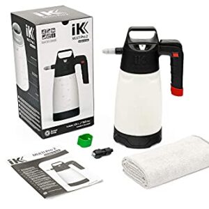 The Rag Company Goizper Group iK Sprayers - Foam Pro 12 / Foam Pro 2 / Multi Pro 2 Pump Sprayer Combo Kit with Premium Microfiber Towels Professional Auto Wash & Detailing, Dry/Wet Foam Spray