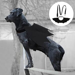 POPETPOP Pet Leash Harness Cute Bat Wings Harness Lead Rope Halloween Cosplay Party Accessories for Cat Dog