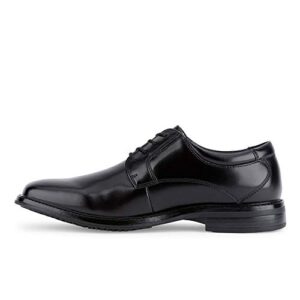 dockers mens irving slip resistant work dress oxford shoe, black, 10.5 w