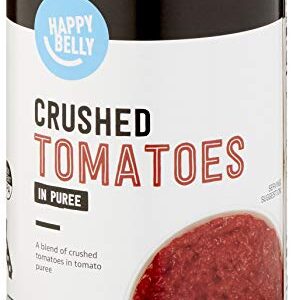 Amazon Brand - Happy Belly Crushed Tomatoes, 15 Ounce