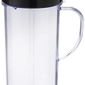 Magic Bullet 22 Ounce Travel Mug with Flip Top Lid, Black