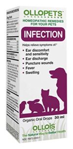 ollopets infection, organic homeopathic remedy for pets, 1 fl ounce