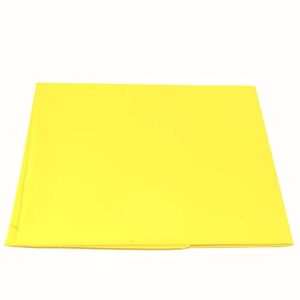 premium cotton blend broadcloth poplin fabric for costumes and crafting by the yard(yellow,1 yard)