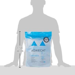 Boxiecat Air Lightweight Premium Clumping Cat Litter -Scent Free- 6.5 lb- Plant-Based Formula- Stays Ultra Clean, Longer Lasting Odor Control, 99.9% Dust Free