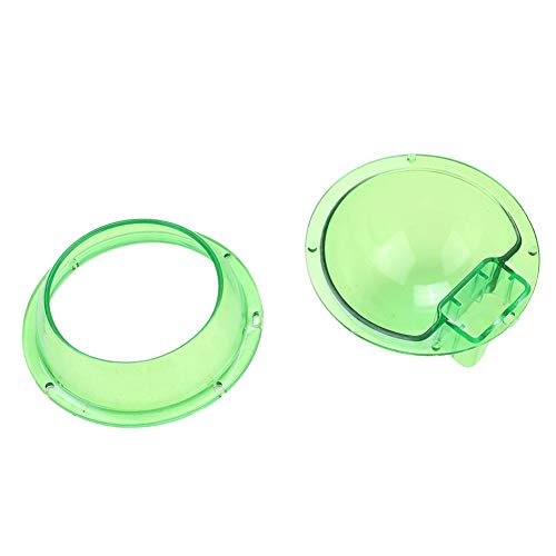 Reptile Feeder, Anti Escape Feeder Cups Transparent Worm Live Fodder Container for Lizard Gecko