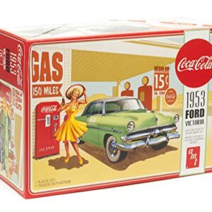 AMT 1953 Ford Victoria Hardtop w/Coca-Cola Machine 1:25 Scale Model Kit (AMT1146M)