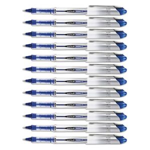 uni-ball vision elite stick rollerball pen, 0.8mm, bold point, blue ink, 12-count