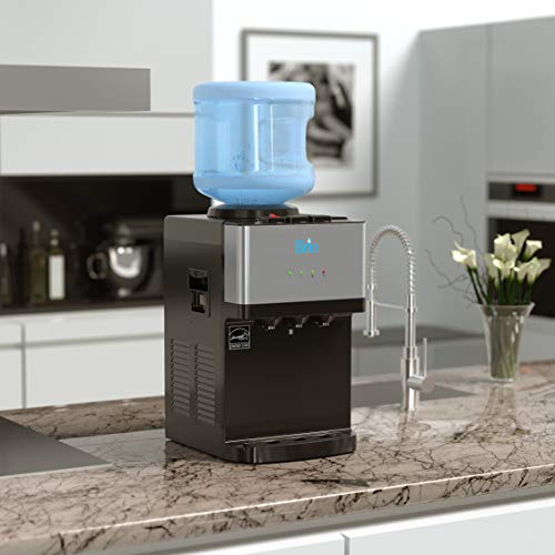 Brio Limited Edition Top Loading Countertop Water Cooler Dispenser with Hot Cold and Room Temperature Water
