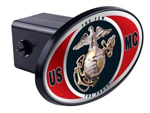 united states us marine corps trailer hitch cover