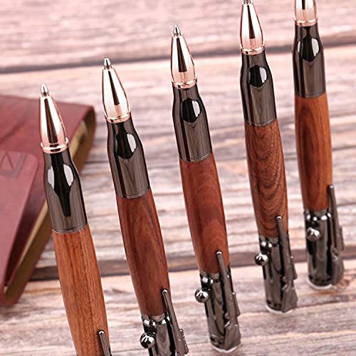 SHALORY Leather Journal Notebook Gift Set with Luxury Bolt Action Pen & Gift Box for Men & Women Graduation Travel Diary Writing